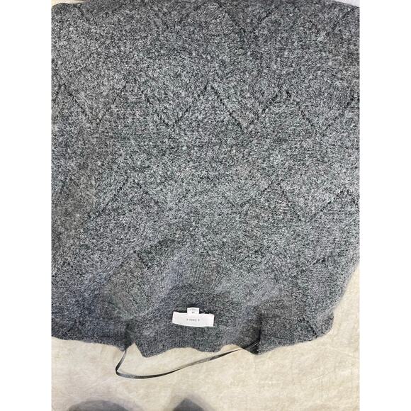 a loves a gray sweater sz M wool blend - Picture 8 of 10